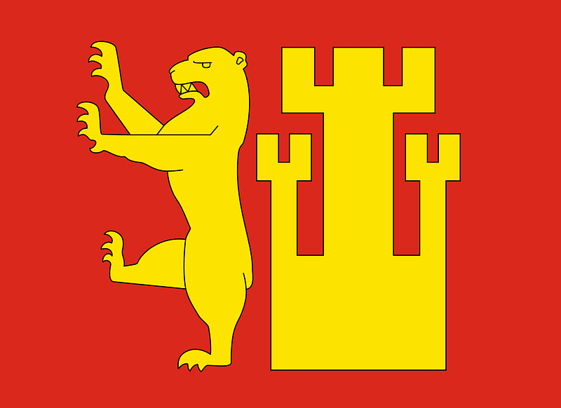 Flag of Fredrikstad