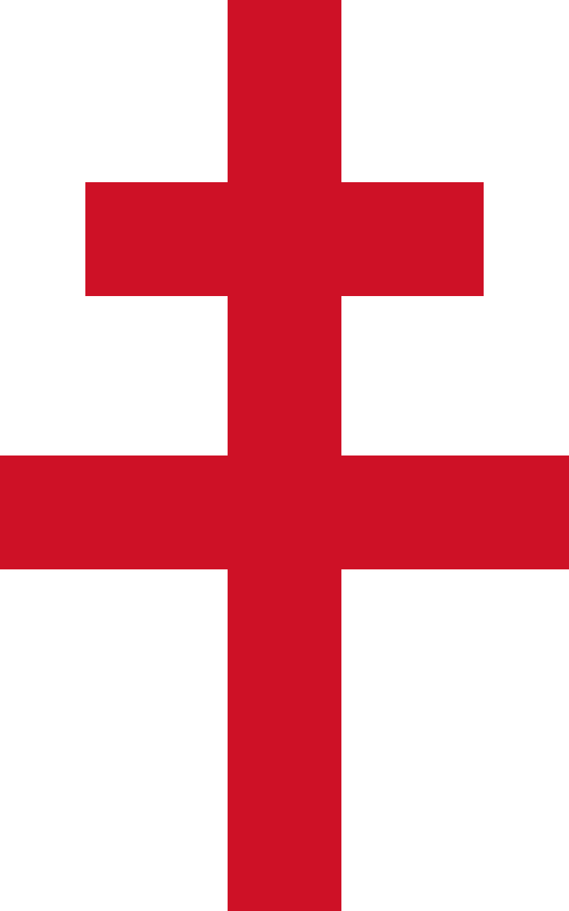 Emblem of Free France (1940-1944) Cross of Lorraine 2