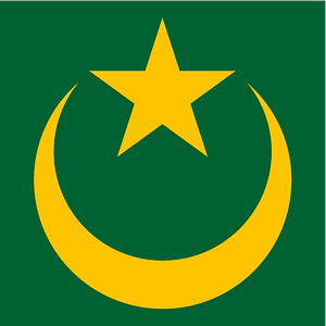 Fin flash of Mauritania (1960–2019)