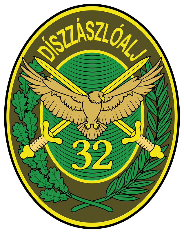 Insignia Hungary Army Regiment 32 Őr és Dísz