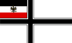 Kriegsflagge Entwurf 1867
