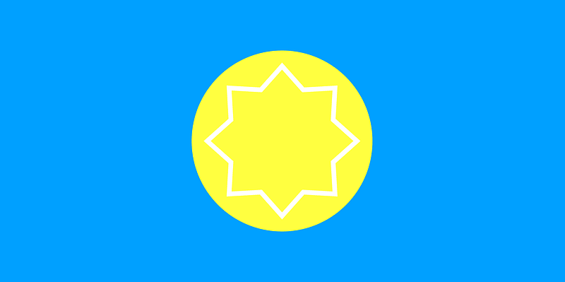 Kazakhstan 1991 Flag Proposal 1