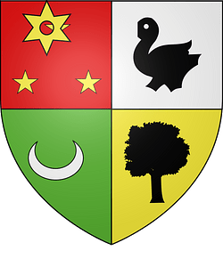 Blason famille de Coulomme Labarthe