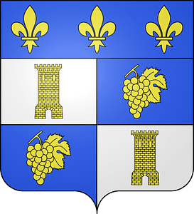 Blason de la ville de Cazes-Mondenard (Tarn-et-Garonne)