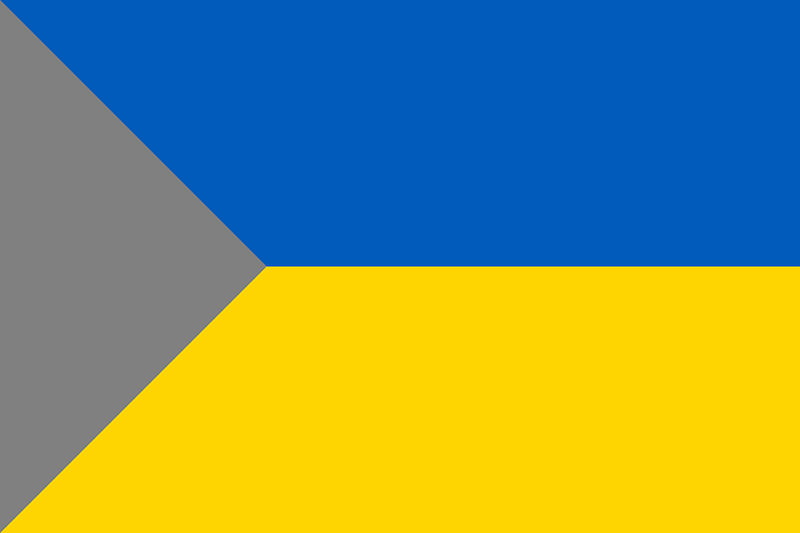 Flag of Grey Ukraine