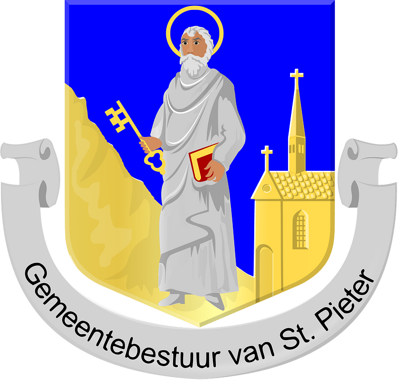 Sint Pieter wapen Randschrift