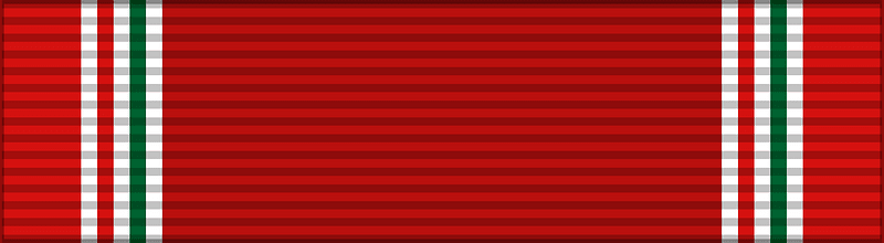 HUN Meritorious Service Medal HPR (1964) red BAR