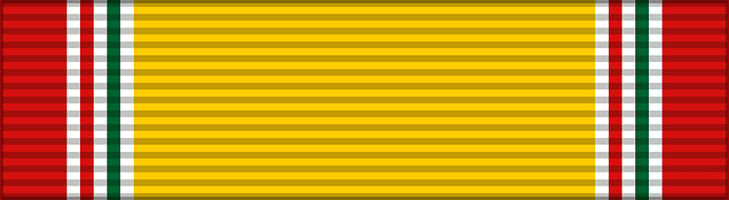 HUN Meritorious Service Medal HPR (1964) yellow BAR