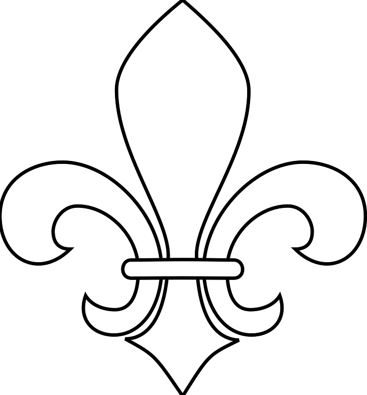 Meuble héraldique Fleur de lis