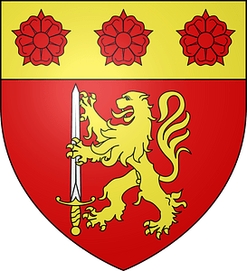 Blason ville fr Cahagnes (Calvados)