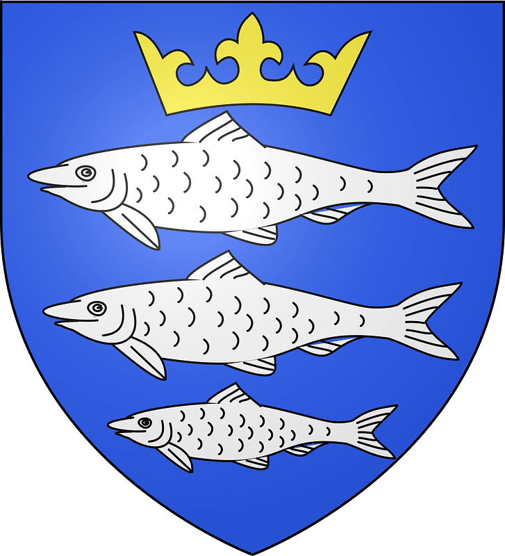 Blason ville be Chiny (Luxembourg)