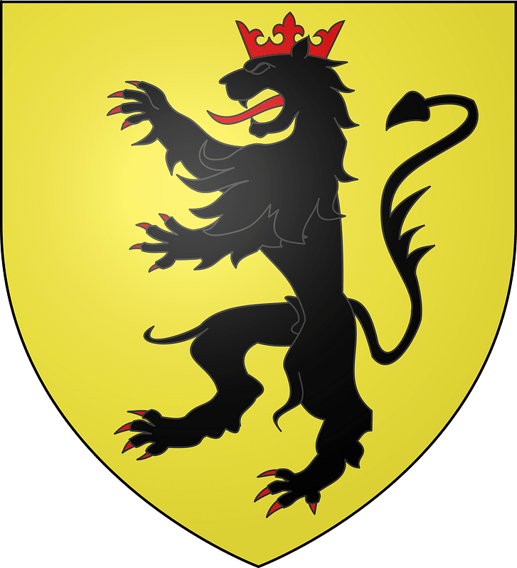 Blason ville be Fleurus (Hainaut)