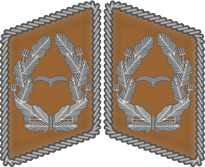 Luftwaffe collar tabs Major 3D