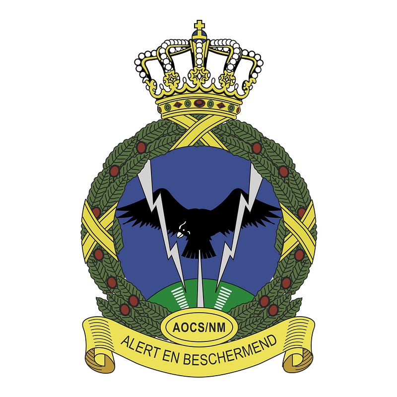 Coat of Arms Royal Netherlands Air Force Air Operations Control Station Nieuw-Milligen