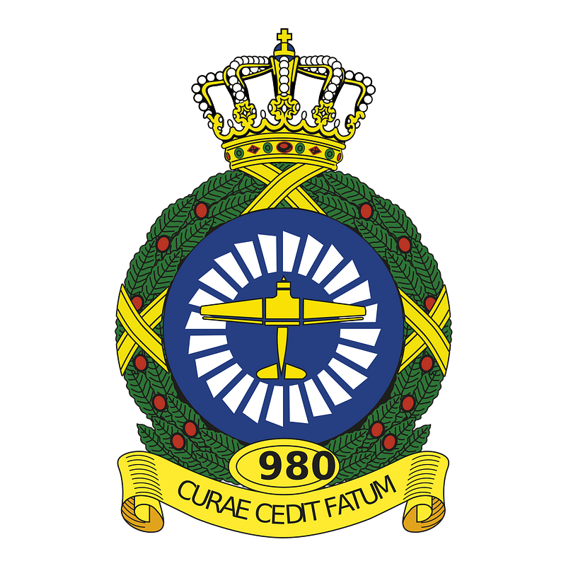 Coat of Arms Royal Netherlands Air Force 980 Squadron