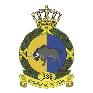 Coat of Arms Royal Netherlands Air Force 336 Squadron