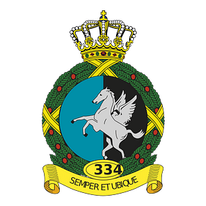 Coat of Arms Royal Netherlands Air Force 334 Squadron