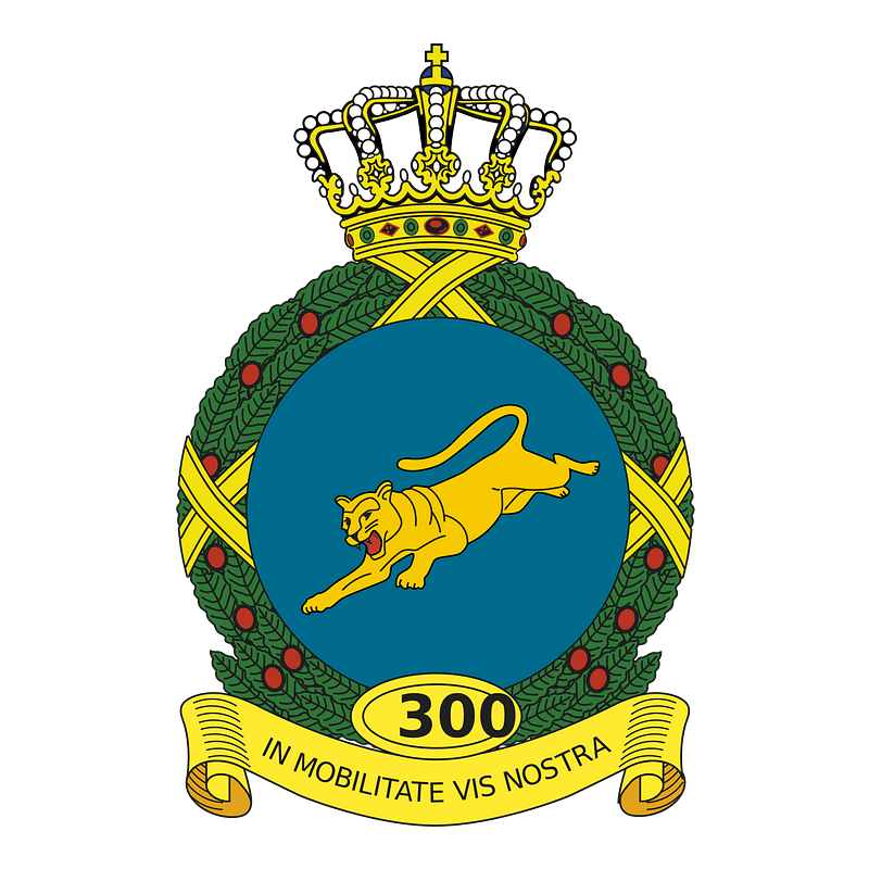 Coat of Arms Royal Netherlands Air Force 300 Squadron