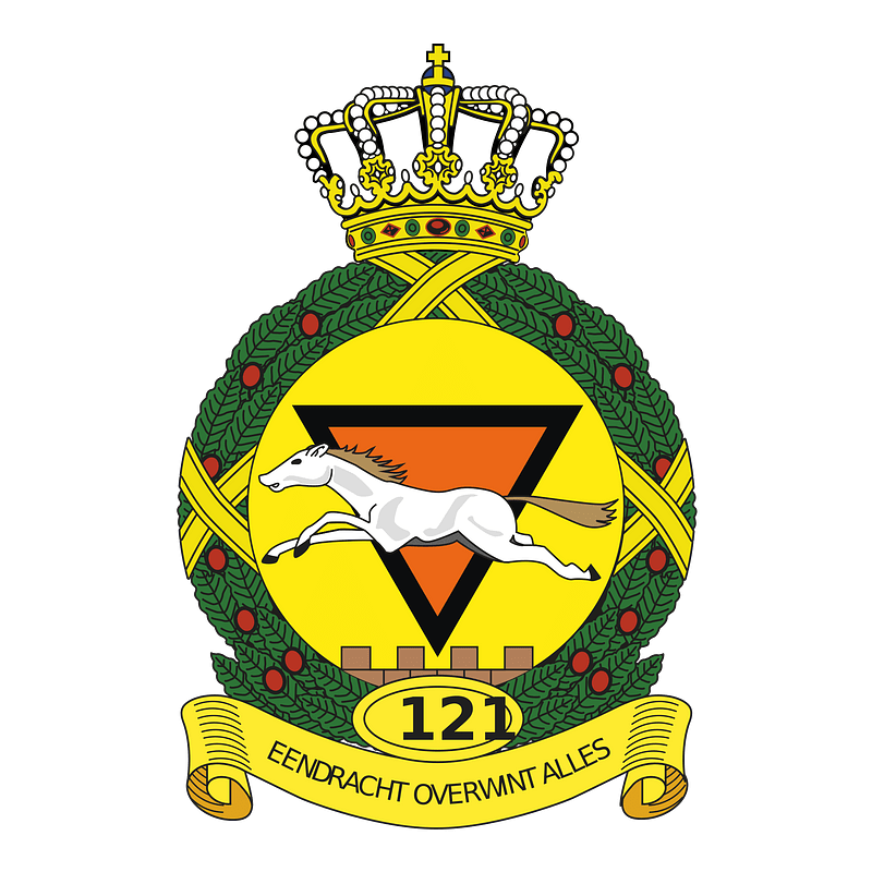 Coat of Arms Royal Netherlands Air Force 121 Squadron