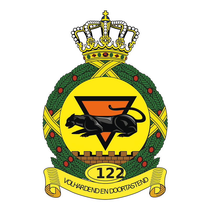 Coat of Arms Royal Netherlands Air Force 122 Squadron