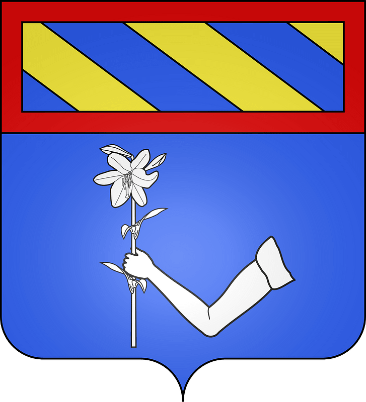 Blason de la ville de Saint-Broing-les-Moines (Côte-d'Or)