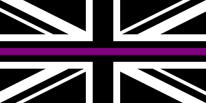 Thin Purple Line Flag (United Kingdom)