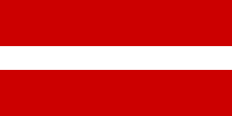 Flag of Latvia (Soviet colors)