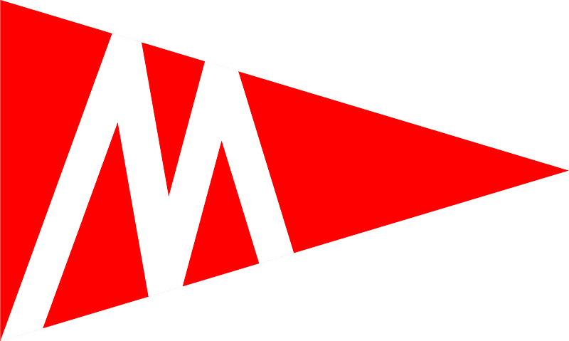 Burgee of Mantoloking YC