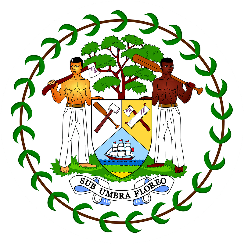 Coat of arms of Belize (1981-2019)