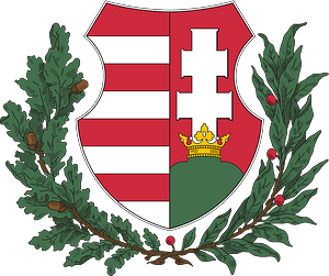 Coat of arms of Hungary (1946-1949; oak and olive branches)