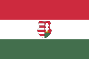 Flag of Hungary (1946-1949, 1956-1957; variant)