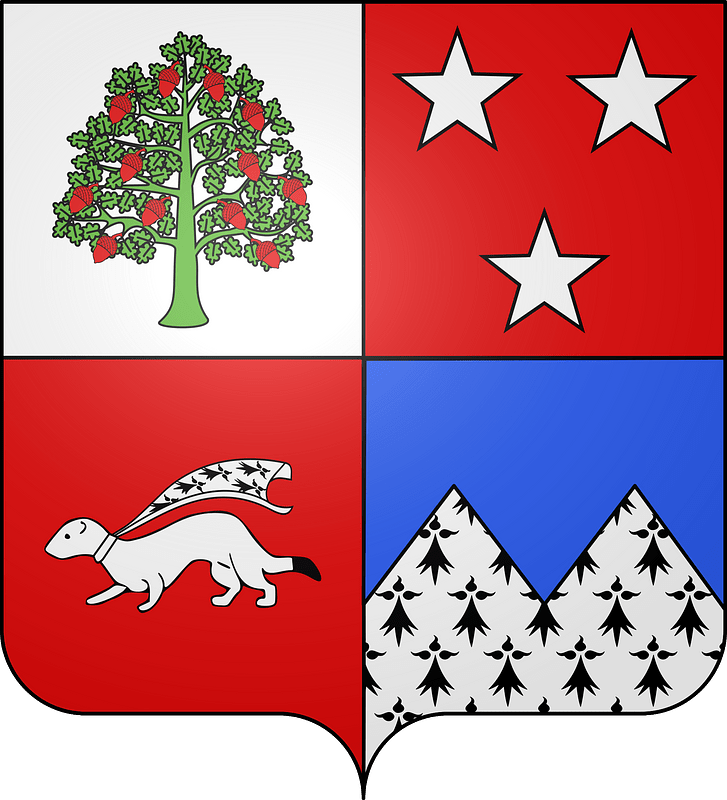 Blason de la ville de Bourseul (Côtes-d'Armor)