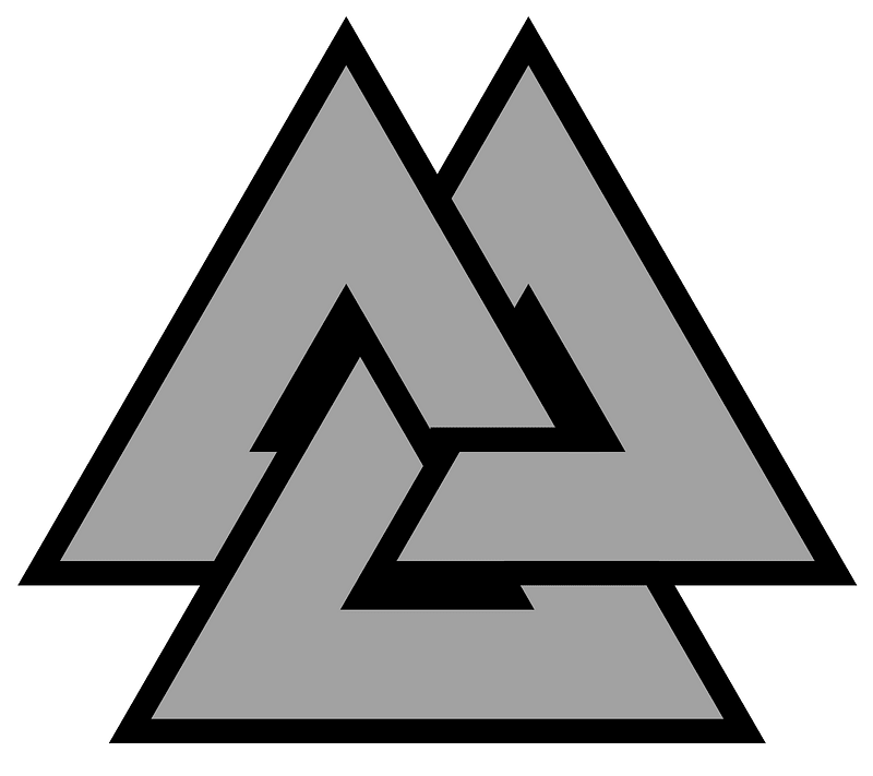 Valknut-Symbol-triquetra