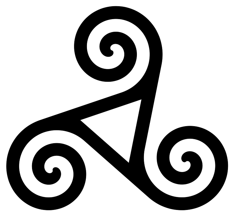Triskele-hollow-triangle