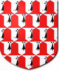 Blazon of Gresley Baronets of Nether Seale (1611)