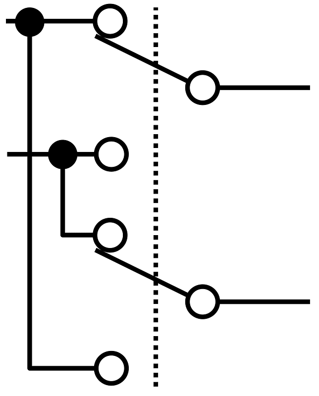 Crossover-switch-symbol