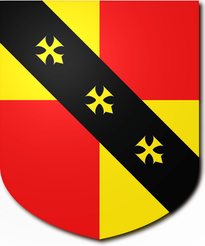 Blazon of Hanham Baronets (1667)