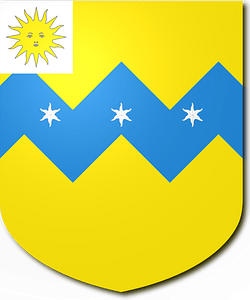 Blazon of Thompson Baronets of Haversham (1673)