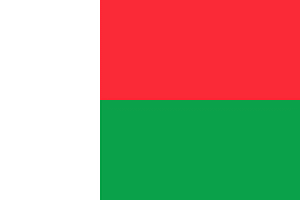 Flag of Madagascar (2008 Summer Olympics)