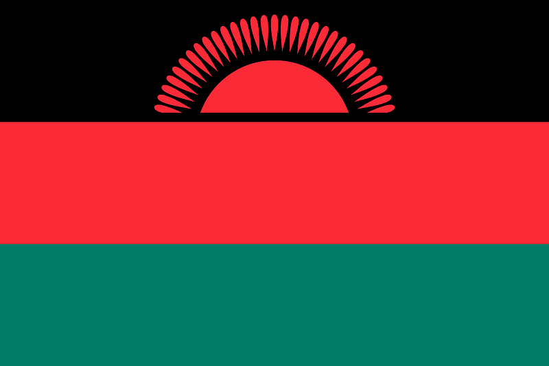 Flag of Malawi (2008 Summer Olympics)