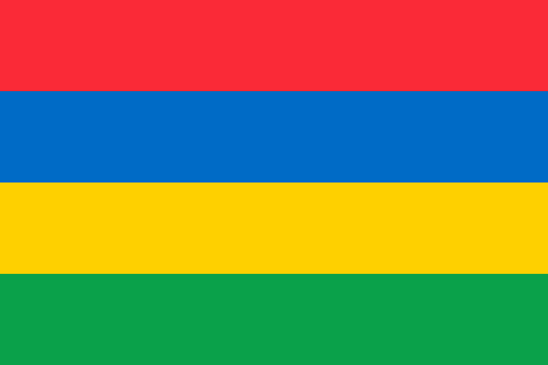 Flag of Mauritius (2008 Summer Olympics)