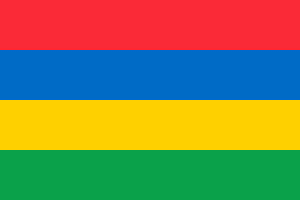 Flag of Mauritius (2008 Summer Olympics)