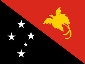 Flag of Papua New Guinea (2008 Summer Olympics)