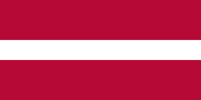 Flag of Latvia (2018 Winter Olympics)