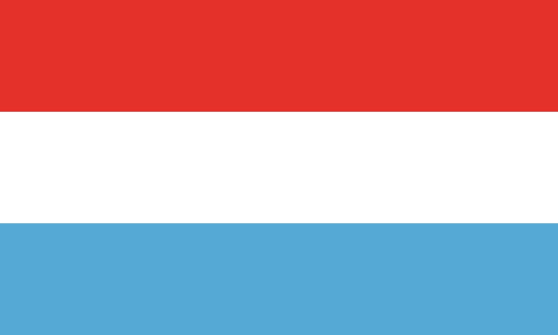 Flag of Luxembourg (2018 Winter Olympics)