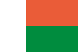Flag of Madagascar (2018 Winter Olympics)
