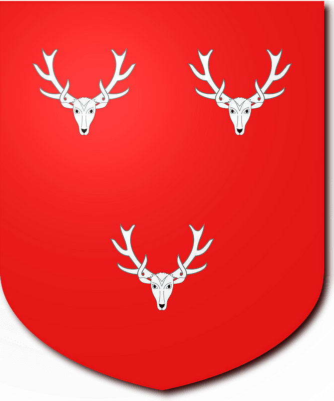 Blazon of D'Oyly Baronets of Shottisham (1663)