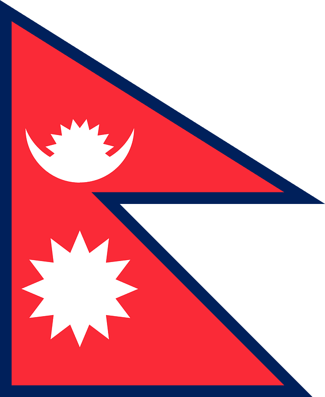 Flag of Nepal (2008 Summer Olympics)
