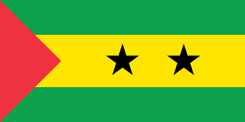 Flag of Sao Tome and Principe (2008 Summer Olympics)