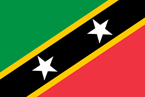 Flag of Saint Kitts and Nevis (2008 Summer Olympics)